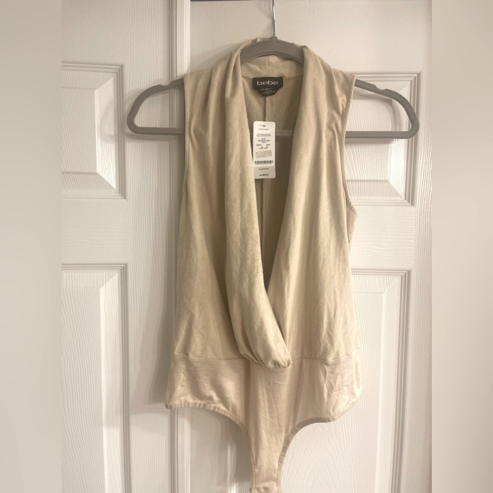 Bebe draped bodysuit